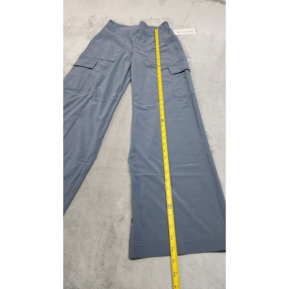 Athleta Women's Size 2 Shadow Blue Brooklyn Heights High Rise Cargo Pants NWT - Picture 5 of 7